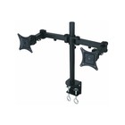 Halter Free Tilt Dual Monitor Arm - Black