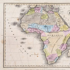 1829 Africa  Map Original - Abyssinia - Madagascar - Egypt - Tripoli Barbary