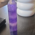 Purple Fluorite Crystal Healing Tower Point 5 15 Oz