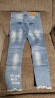 Women s Embroidered Ripped Jeans Size S In Medium Wash