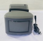 Vintage Sony Trinitron Crt-tv 8  Portable Model Kv-8ad11 No Remote For Parts