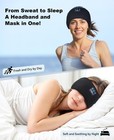 Bluetooth Music Headband Headphones 2 In 1 For Sleep Sports And Relaxation