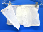 Vintage Crown-ette Style 8371 Girdle Waist Trainer Corset White Size Xl  32 