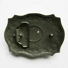 Initial Letter  m  Cowboy Rodeo Western Metal Belt Buckle