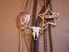 Vintage Bolo Tie Lot   Free U s a  Shipping
