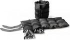 Cap Barbell Adjustable Ankle Weights  10-20lb Pair   Black