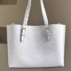 Nwt Coach X Peanuts Cbj87 Collaboration Mollie Tote Bag Snoopy Handbag Canvas