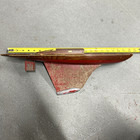 Vintage Jacrim Sailboat Wood Hull Project Piece Needs Mast Sail Paint Filler