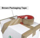 36 Rolls Brown Shipping Packaging Box Packing Tape 2 Mil 2  X 65 Yard 195ft