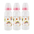 Parent   s Choice Baby Bottles 9 Oz 3 Pack Standard Neck Newborn 0  Months
