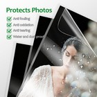 50 Sheets Film Pouches Laminating Self Seal Self-adhesive With Holes Notecard