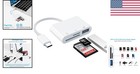 Usb C Sd Card Reader Adapter - Plug   Play For Quick File Transfer Anywhere
