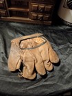 The Image Shows A Vintage Jc Higgins  laced Split Finger  Baseball Glove   this