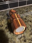 Vintage David Collier Signed Handmade Wood Kaleidoscope Inlaid Wood