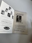 Hollywood Bowl 1st Week 1965 Vtg Concert Music Program Booklet Magazine