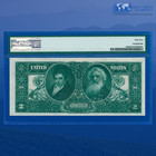 Fr 246 1896  2 Two Dollar Silver Certificate  educational Note    Pmg 55  92853