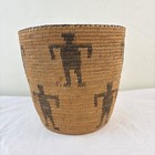 Tohono O odham Pima Storage Basket Or Vase With 10 Figures