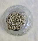 Victorian Trading Ornate Glass Water Perfume Bottle 5b