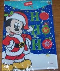 Disney Mickey Mouse Garden Flag Christmas Ho Ho Ho  12 5x18