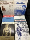Lot Of Vintage Sheet Music 8 Pieces