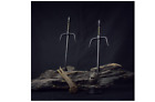 Superdo Octagon Metal Martial Arts Sai Multi Size black Or Silver 
