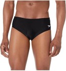 Men   s Speedo Endurance Swimsuit Bathing Competitive 32 Team Black  45 Msrp
