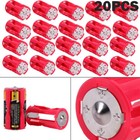 20x Parallel Adapter Battery Holder Dc 1 5v Case Box Convert 4 Aaa To 1 C Black