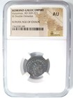 Victorinus Romano Gallic Empire Ngc Au Bi Double Denarius Ancient Roman Coin