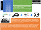 Xtenzi Cable Set Gps Mic Rca Power Harness For Pioneer Avic-w8500nex W8400nex