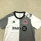 Adidas Toronto Fc Jersey Womens Medium New White Gray H55835