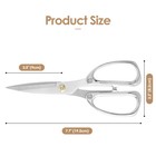 7 7  Stainless Steel Kitchen Shears Home Scissors For Meat Fish Chicken Bones