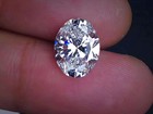 Natural D Color 5 00 Ct Oval Cut Loose Lab Grown Cvd Diamond Vvs1 Certified