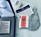 Zippo 20445  925 Silver Plate Turquoise Bear Claw Nos Sealed Vault Dual Sku Set