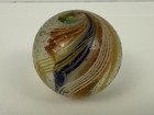 Vintage Glass Art Marble - Swirl Ribbon Pattern - 1 5    1-1 2   