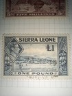 Sierra Leone 1938 Gvi Pictorial Used Stamp Collection Incl   1   10 - High Values
