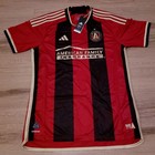  150 Adidas Atlanta United Fc 2023 24 Authentic Soccer Jersey Ic3001 Men Size L