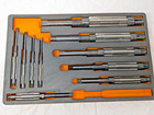 10 Piece Adjustable Hand Reamer Set 15 32 To 1-1 2  Ahr ec a-k st11 Incomplete