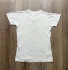 50s Vintage Bsa Boy Scouts America Crest T-shirt Size 16 Boys White Outdoor