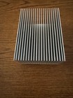 Large Heavy Duty Aluminum Heatsink  2lbs  120mm X 93mm X 70mm  10mm Base Plate