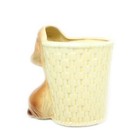 Vintage Royal Copley Dog Planter Vase Basket Cocker Spaniel Pottery Retro Decor