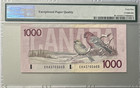 1988 Canada  1 000 Bill    pmg 45 Epq  Nice Historical Remembrance   Investment 