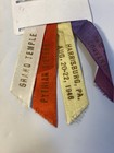 2 Grand Temple Pythian Sisters 29th   40th Annual Session Pin bange ribbon 