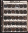 Canada  Large  Cent  Set In  Harco  Album -  1859 To 1920   41 Tough To Get Lg C