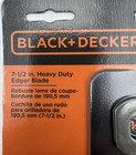 Black   Decker 7 1 2 In  Heavy Duty Edger Blade Models Eb-007 Lot Of 2