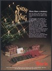Paris Sleds     Orig  1981 Trade Ad   Advert     Snow King   Snow Star     Paris Mfg 