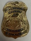 Obsolete Hillsdale County Emergency Services Michigan Ems Fire Department Badge