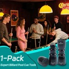 Snooker 3-in-1 Billiard Pool Cue Tip Shaper  Pool Cue Tip Stick Repair Tool Kit