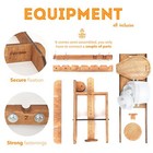 Dutch Wooden Cheese Press Cheese Making Kit Wooden Cheese Press With Lever And 