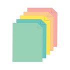 Astrobrights Punchy Pastel Assortment Cardstock  8 5 X 11  65 Lb  5-color