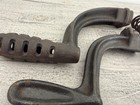 Lot Of 4 Antique Cast Iron Wood Stove Oven Plate Lid Lifters Spring Handles